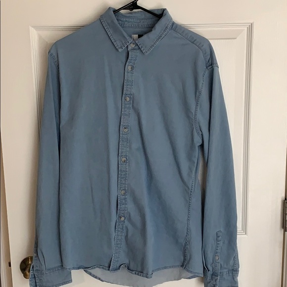 topman denim shirt